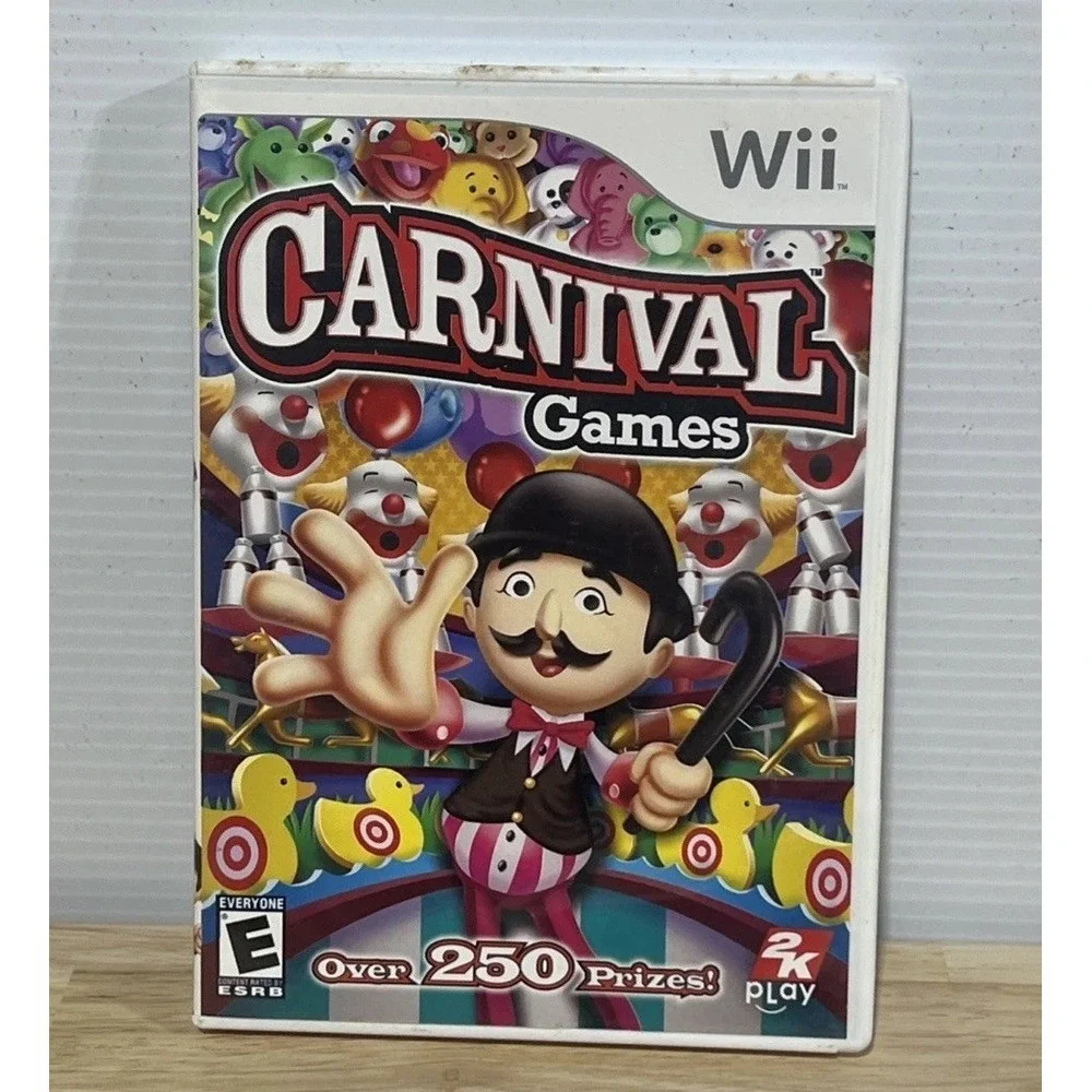 Carnival Games Nintendo Wii Complete with Manual Tested